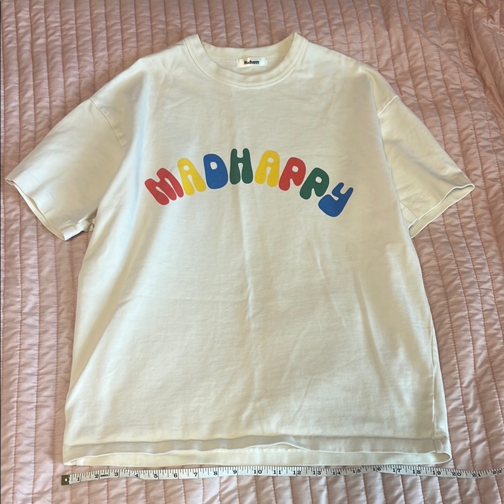 Madhappy Lettered Short Sleeve Tee